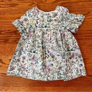 wild flowers and strawberries dress